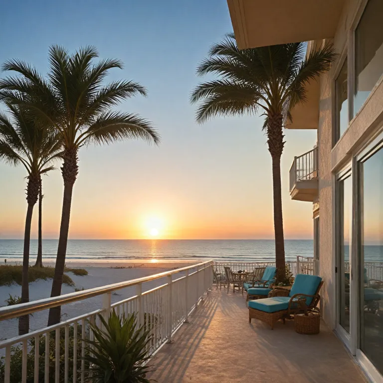 Sea breeze Madeira Beach stays with private balconies and gulf views