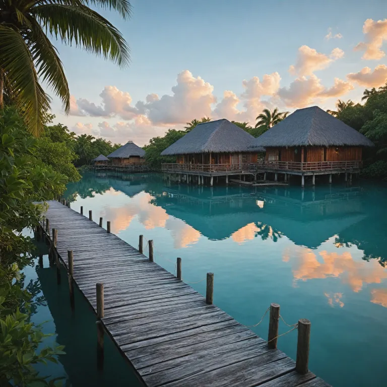 Serene water bungalows in Belize for refined island escapes