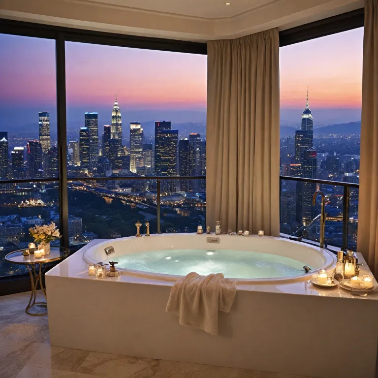 Elegant romantic hotels with jacuzzi suites for unforgettable city escapes