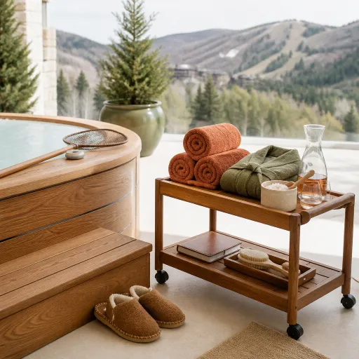 Park City luxury stays with private hot tubs for refined mountain escapes