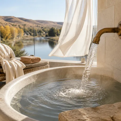 Refined stays in Saratoga hotels in Wyoming for hot springs and riverfront luxury